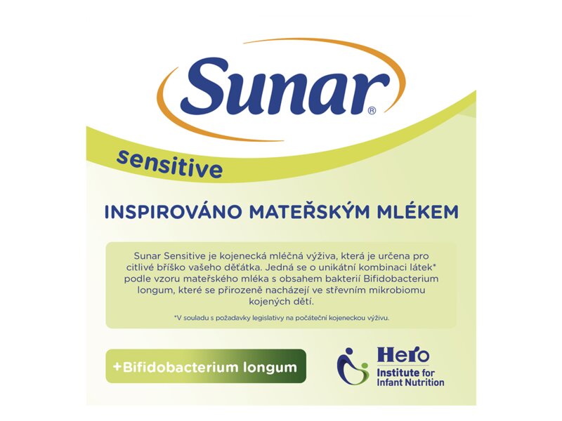 Sunar Sensitive 1 od narození 500 g
