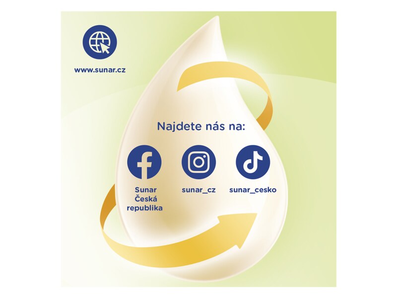 Sunar Sensitive 1 od narození 500 g