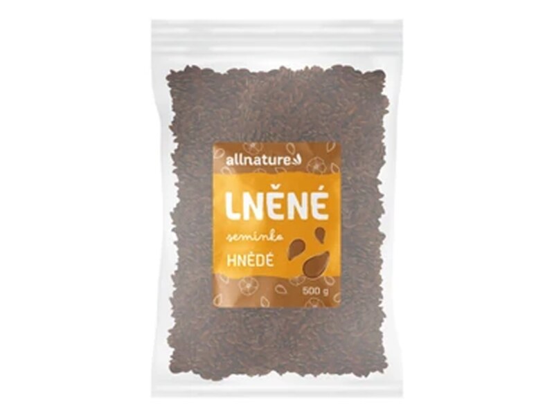 Allnature Lněné semínko hnědé 500 g