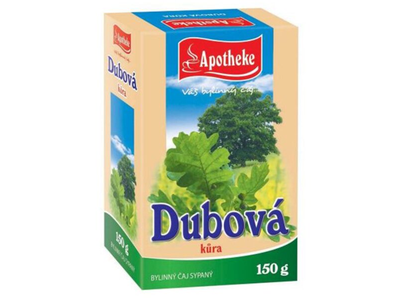 Apotheke Dubová kůra sypaný čaj 150 g Apotheke Dubová kůra sypaný čaj 150 g