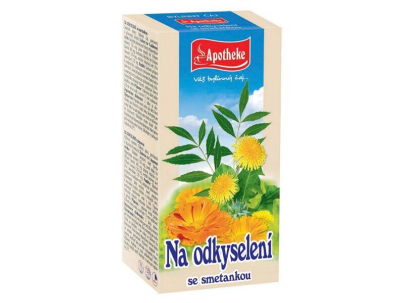 Apotheke Na odkyselení se smetankou 20x1,5 g