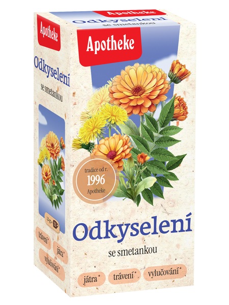Apotheke Na odkyselení se smetankou 20x1,5 g