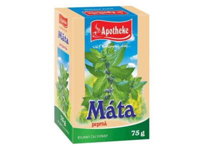 Apotheke Máta peprná list sypaný čaj 75 g