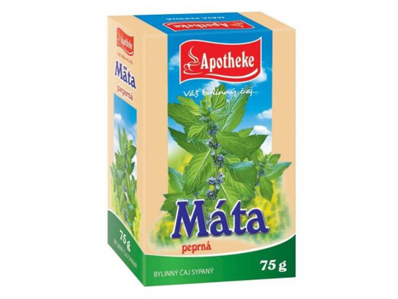 Apotheke Máta peprná list sypaný čaj 75 g