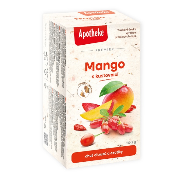 Apotheke Kustovnice s mangem čaj 20x2 g