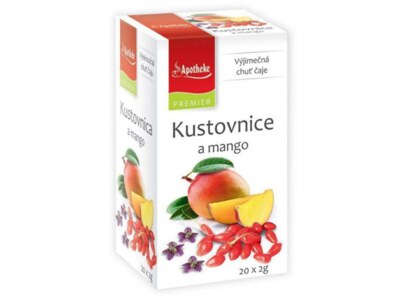 Apotheke Kustovnice s mangem čaj 20x2 g