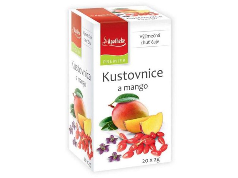 Apotheke Kustovnice s mangem čaj 20x2 g