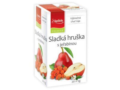 Apotheke Sladká hruška s jeřabinou čaj nálevové sáčky 20x2 g