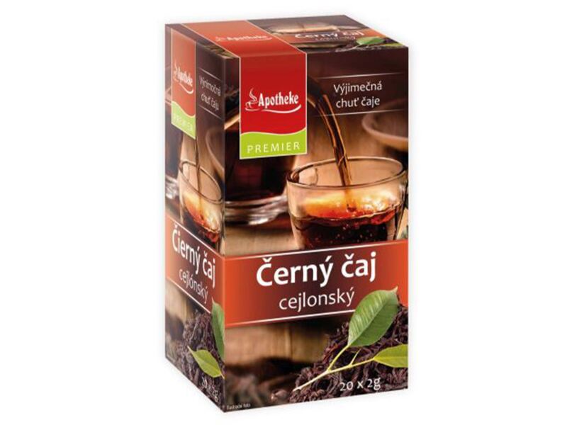 Apotheke Černý čaj cejlonský nálevové sáčky 20x2 g