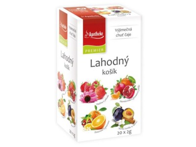 Apotheke Lahodný košík 4v1 variace čajů nálevové sáčky 20x2 g