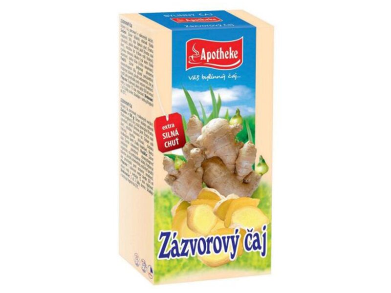 Apotheke Zázvorový čaj 20x1.5 g Apotheke Zázvorový čaj 20x1.5 g