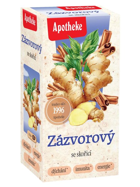 Apotheke Zázvorový čaj 20x1.5 g