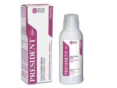 President Profi ústní voda s chlorhexidinem 0,2 % bez alkoholu 200 ml President Profi ústní voda s chlorhexidinem 0,2 % bez alkoholu 200 ml