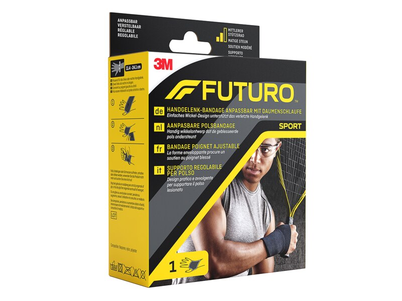 3M Futuro Sport univerzální zápěstní bandáž 1 ks 3M Futuro Sport univerzální zápěstní bandáž 1 ks