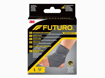 3M Futuro Comfort Fit univerzální bandáž hlezenního kloubu 1 ks