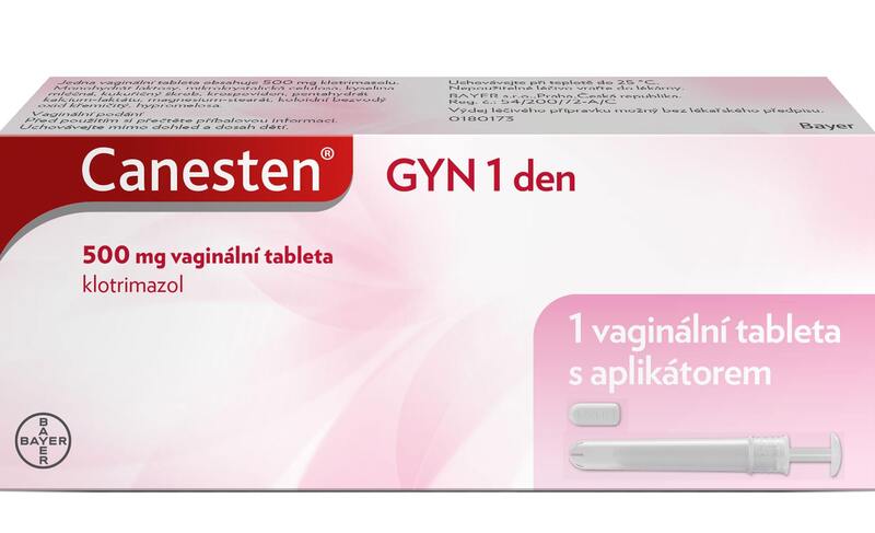 Canesten GYN 1 den 500 mg 1 vaginální tableta