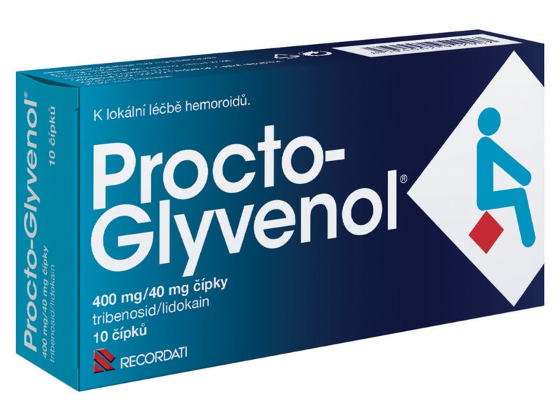 Procto-Glyvenol 10 čípků