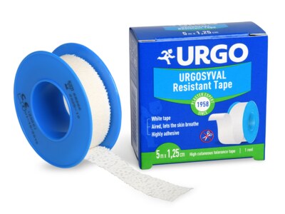 Urgo Syval Fixační náplast bílá 5 m x 1,25 cm 1 ks