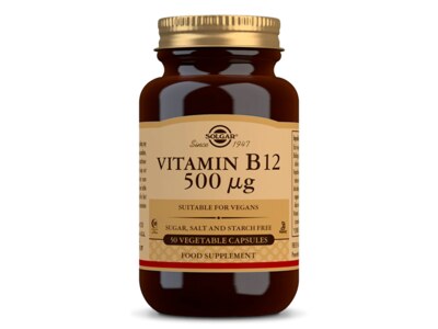Solgar Vitamin B12 500 mcg 50 kapslí