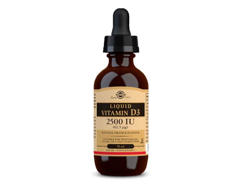 Solgar Vitamin D3 2500 IU 59 ml Solgar Vitamin D3 2500 IU 59 ml