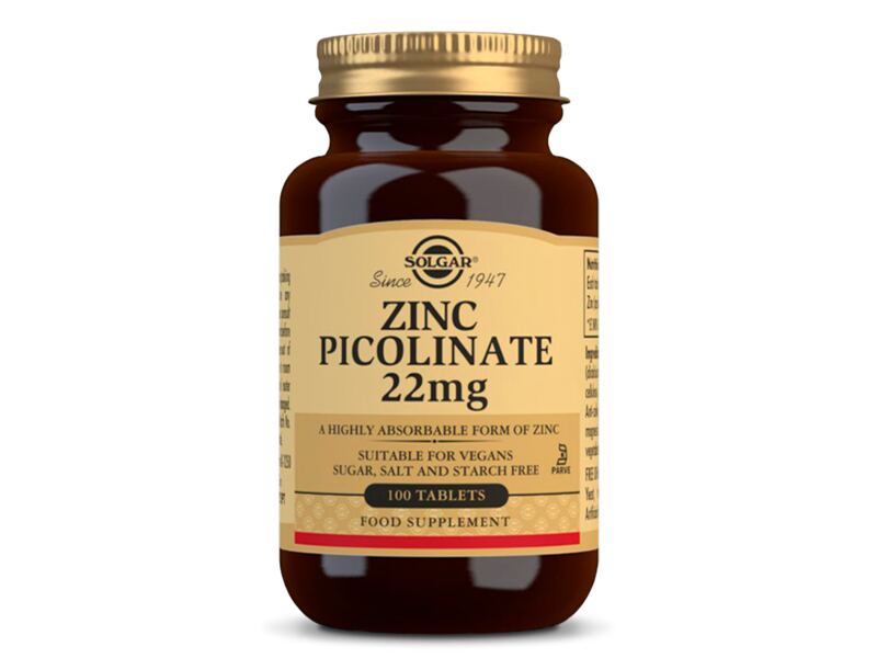 Solgar Zinek 22 mg 100 tablet