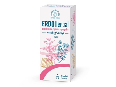 ErdoHerbal medový sirup 140 ml
