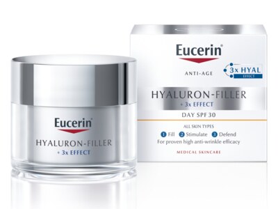 Eucerin Hyaluron-Filler + 3x Effect denní krém SPF30 50 ml Eucerin Hyaluron-Filler + 3x Effect denní krém SPF30 50 ml
