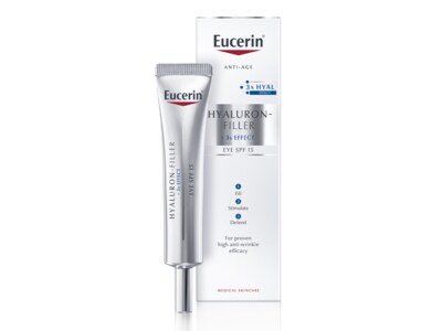 Eucerin Hyaluron-Filler + 3x Effect oční krém 15 ml