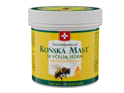 SwissMedicus Koňská mast se včelím jedem 150 ml
