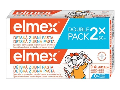 Elmex Kids dětská zubní pasta Duopack 2x50 ml