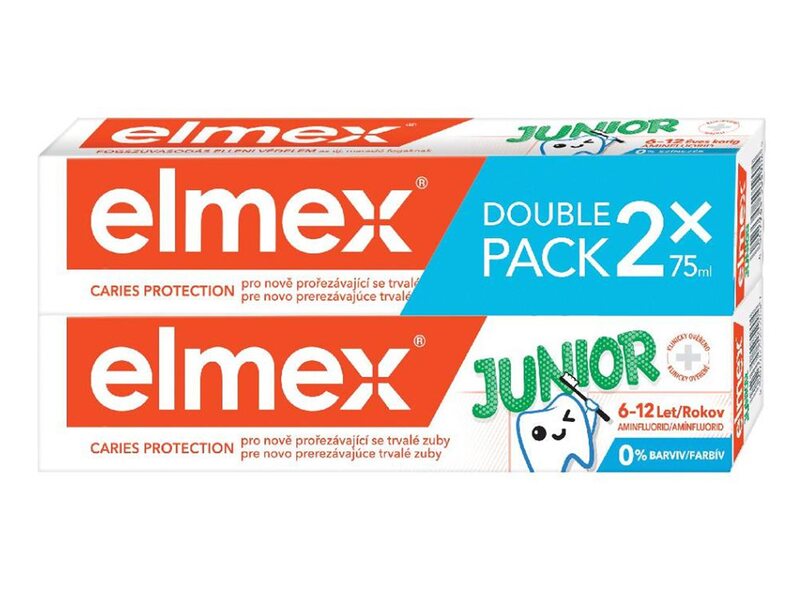 Elmex Junior zubní pasta Duopack 2x75 ml