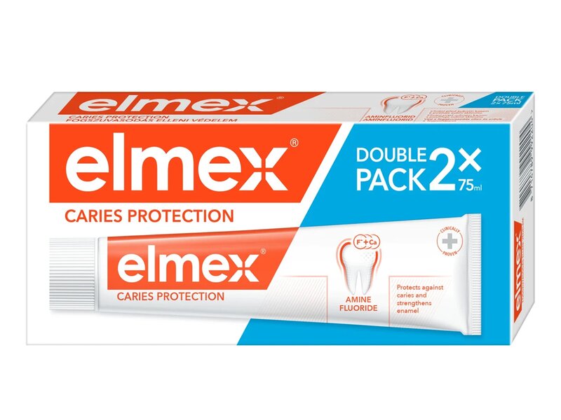 Elmex Caries Protection zubní pasta Duopack 2x75 ml