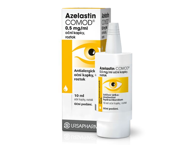 Azelastin Comod 0.5mg/ml oční kapky 10 ml