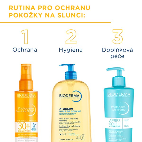 Bioderma Photoderm Bronz Opalovací voda SPF30 200 ml