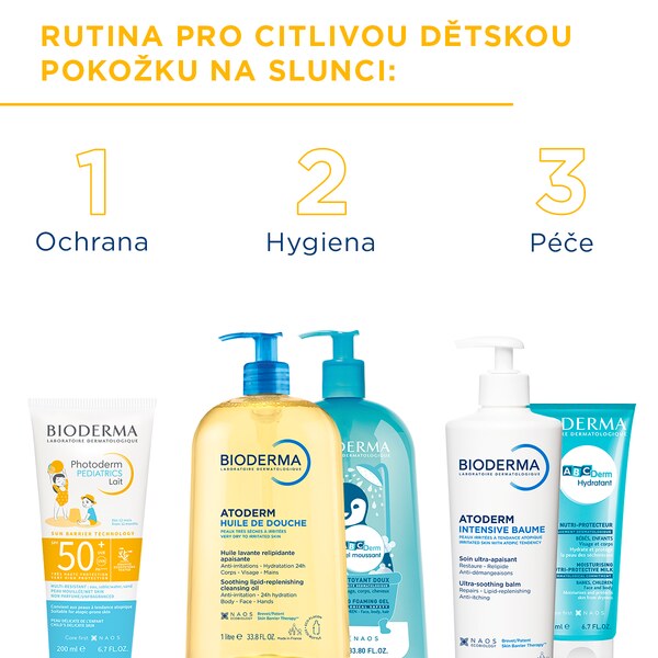 Bioderma Photoderm Pediatrics opalovací mléko SPF50+ 100 ml