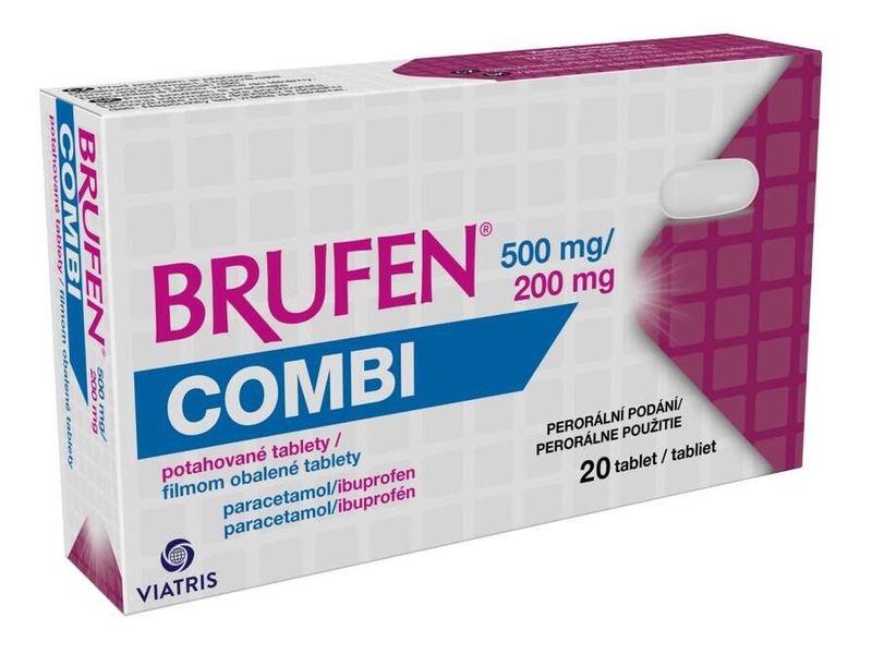 Brufen Combi 500 mg/200 mg 20 tablet Brufen Combi 500 mg/200 mg 20 tablet