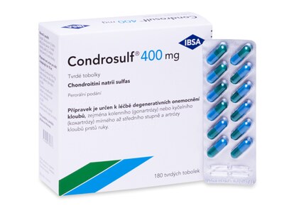 Condrosulf 400 mg 180 tvrdých tobolek
