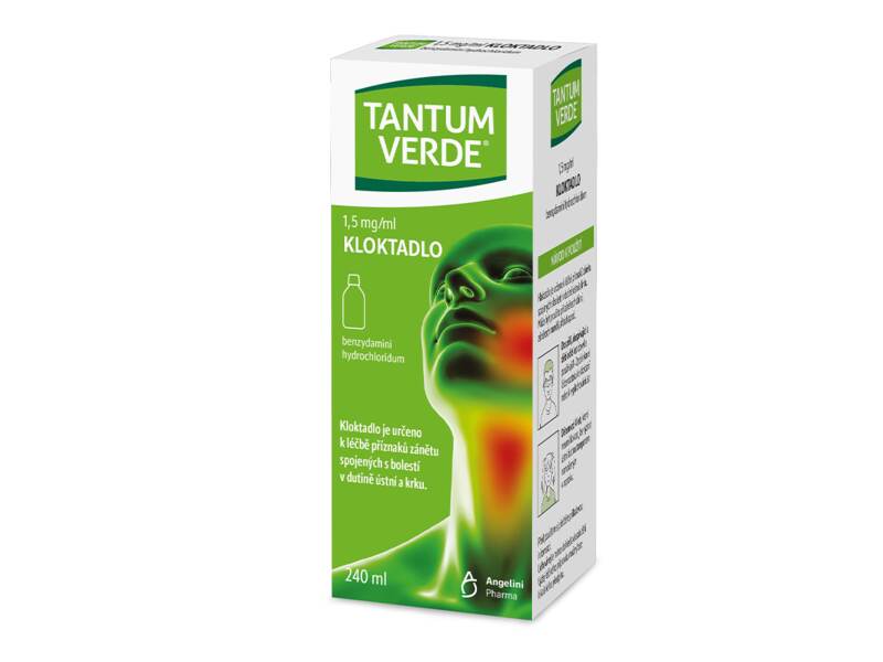 Tantum Verde kloktadlo 240 ml Tantum Verde kloktadlo 240 ml