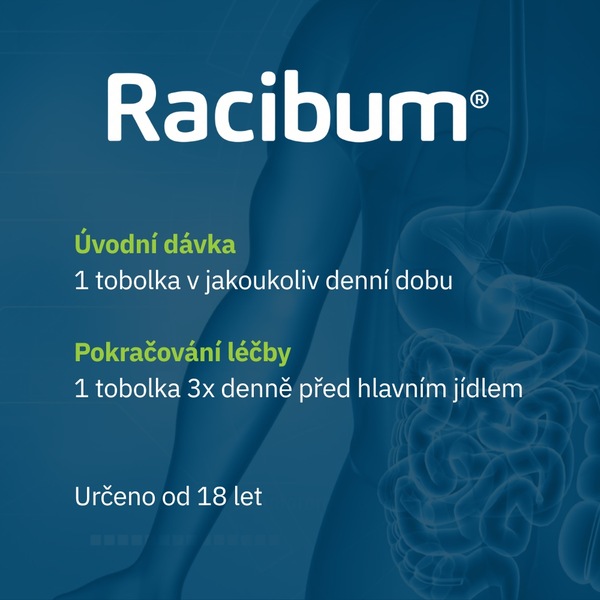 Racibum 100 mg 10 kapslí