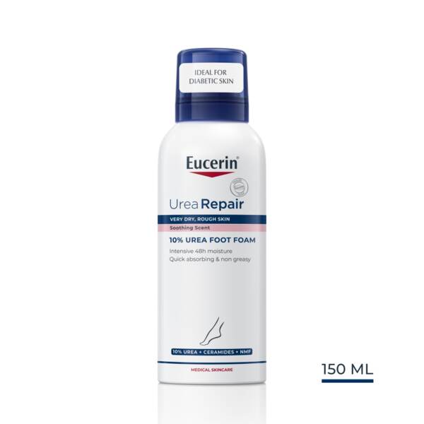 Eucerin UreaRepair Pěna nohy 10% Urea 150 ml Eucerin UreaRepair Pěna nohy 10% Urea 150 ml