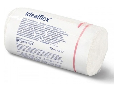 Idealflex Obinadlo pružné 10 cm x 5 m 1 ks Idealflex Obinadlo pružné 10 cm x 5 m 1 ks