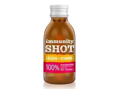Leros Immunity SHOT Zázvor + Vitamín C 150 ml