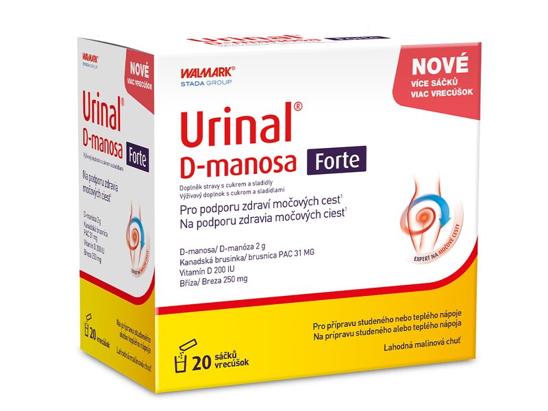 Walmark Urinal D-manosa Forte 20 sáčků