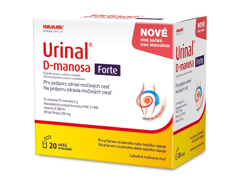 Walmark Urinal D-manosa Forte 20 sáčků