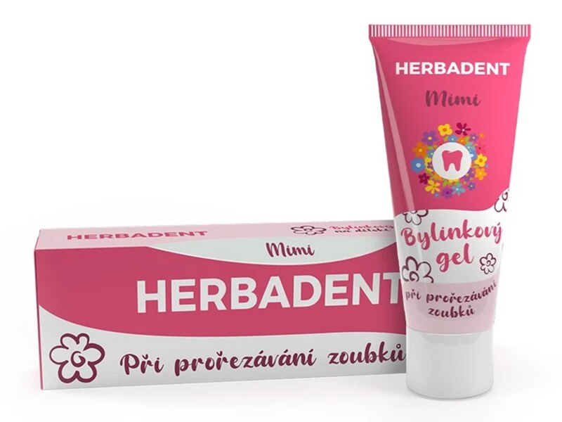 Herbadent Mimi Bylinkový gel na prořezávání zoubků 25 g