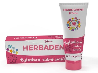 Herbadent Mimi Bylinková zubní pasta pro nejmenší 50 g