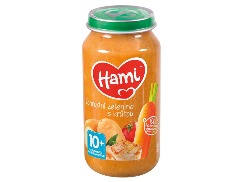 Hami příkrm Zahradní zelenina s krůtou 250 g