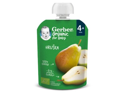 Gerber Kapsička hruška BIO 4+ měsíců 90 g