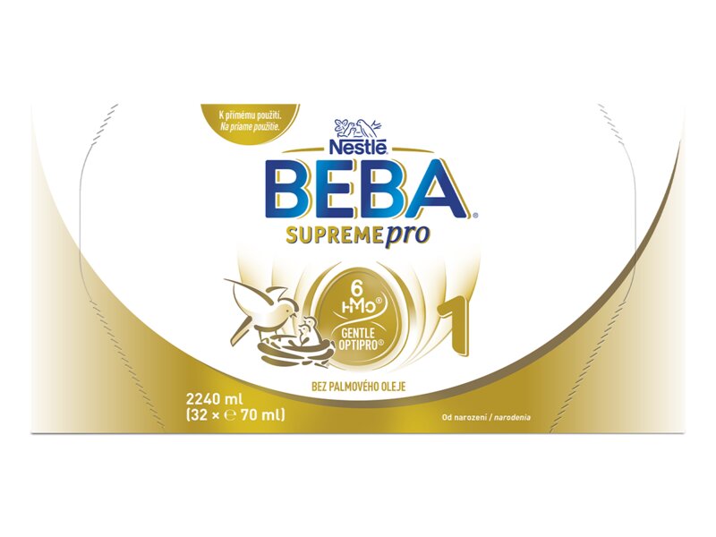 Beba SupremePro 1 6HMO počáteční kojenecké mléko 32x70 ml
