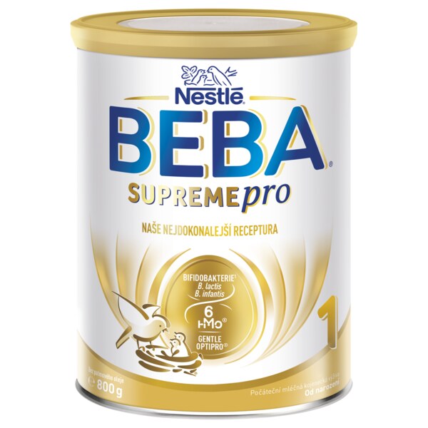 Beba SupremePro 1 6HMO instantní počáteční kojenecké mléko 800 g